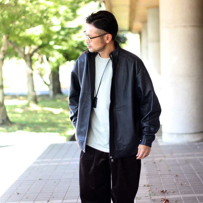 EDIT CLOTHING/エディットクロージング Sheep leather blouson ED-393