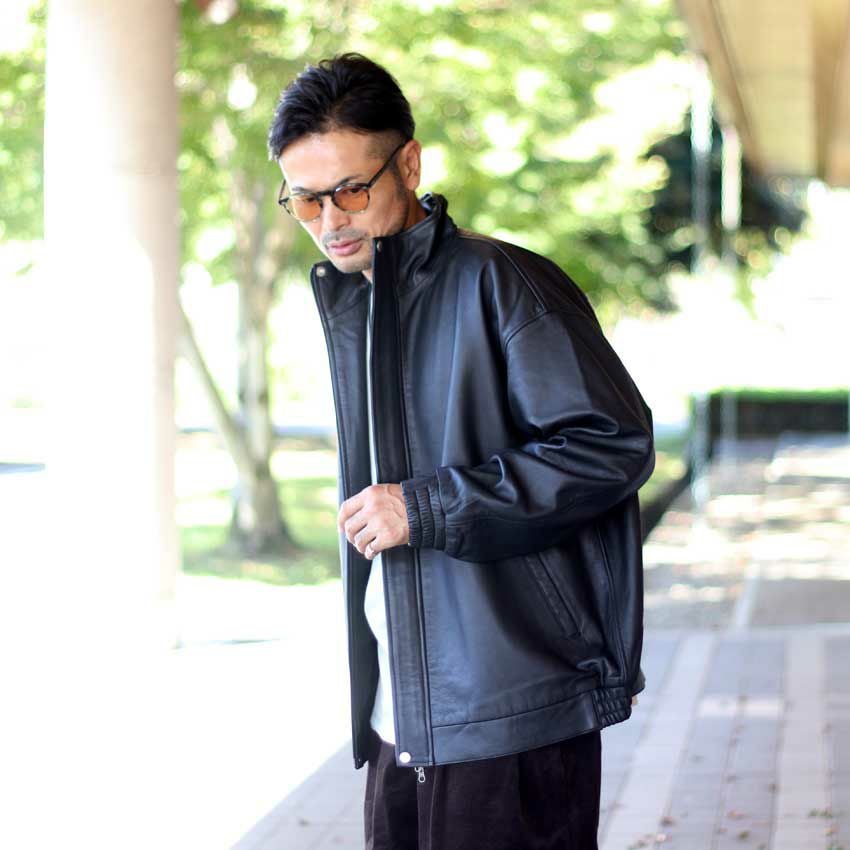 EDIT CLOTHING/エディットクロージング Sheep leather blouson ED-393