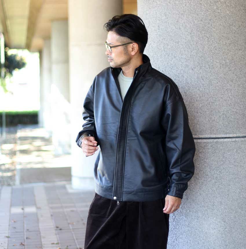 EDIT CLOTHING/エディットクロージング Sheep leather blouson ED-393 
