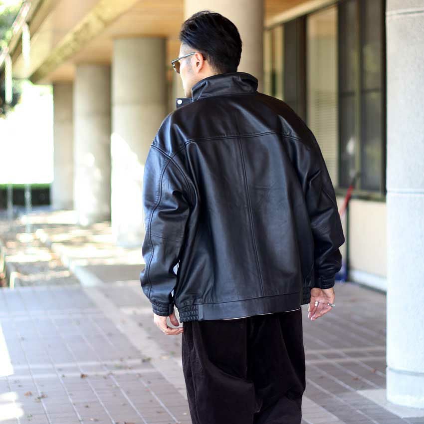 EDIT CLOTHING/エディットクロージング Sheep leather blouson ED-393