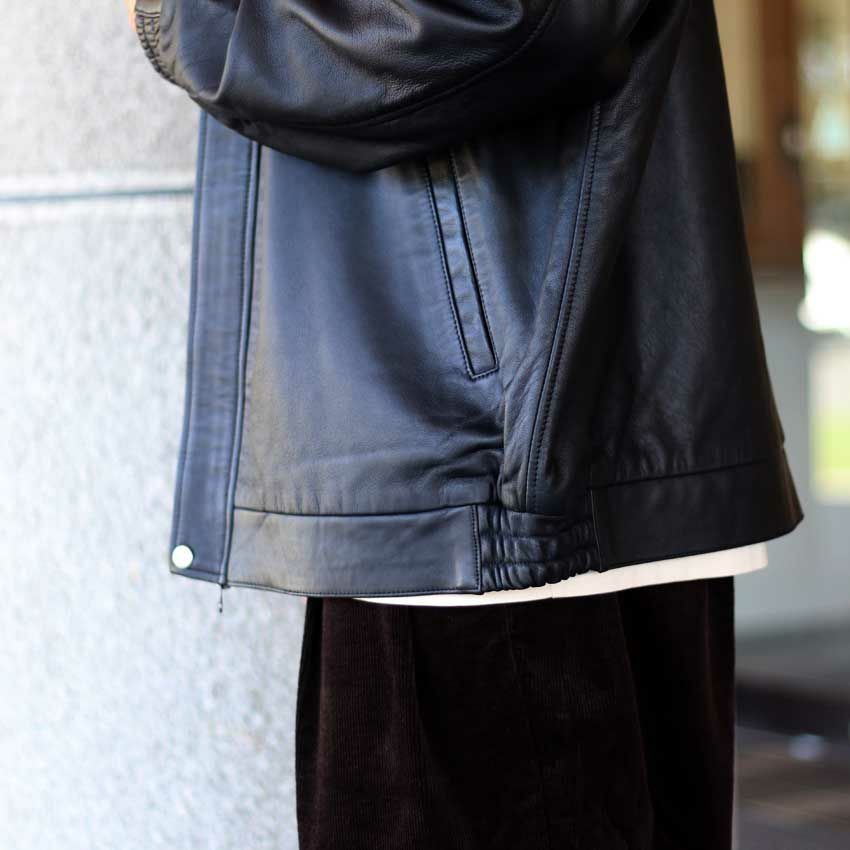 EDIT CLOTHING/エディットクロージング Sheep leather blouson ED-393