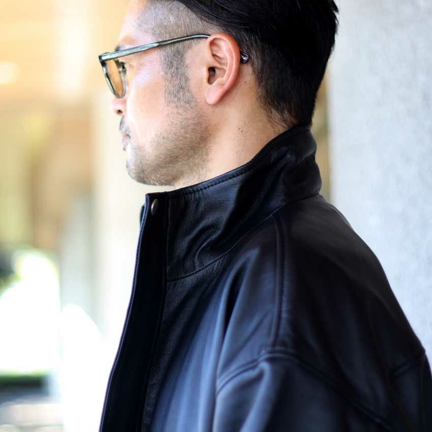 EDIT CLOTHING/エディットクロージング Sheep leather blouson ED-393