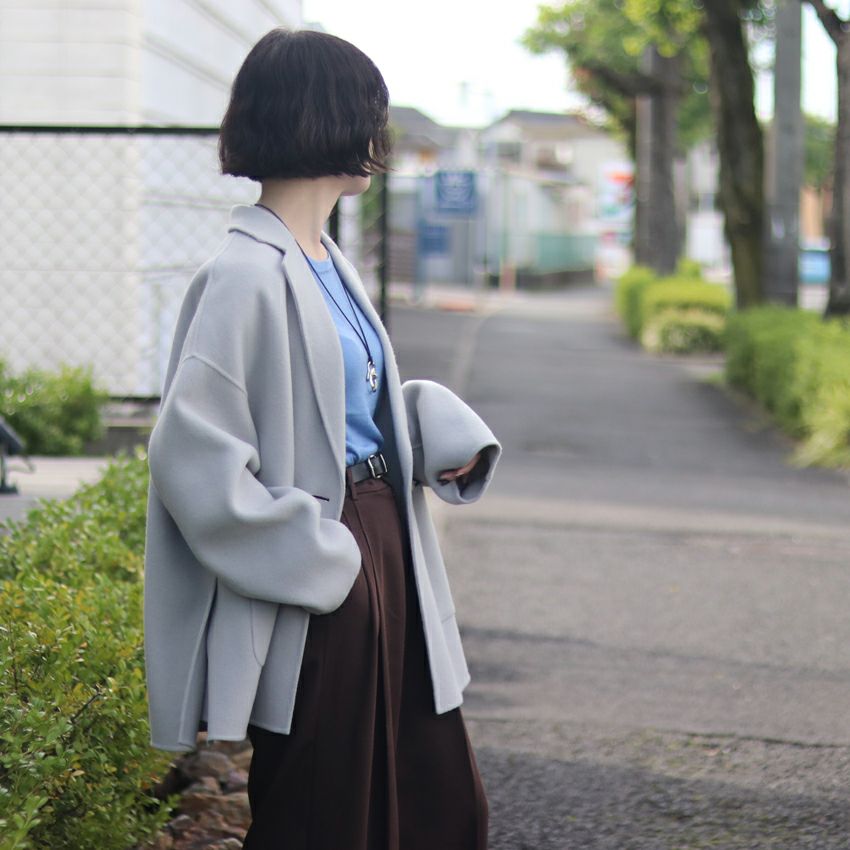 CLOCHE/クロッシェ ジャケットデザインリバーコート 552-84503