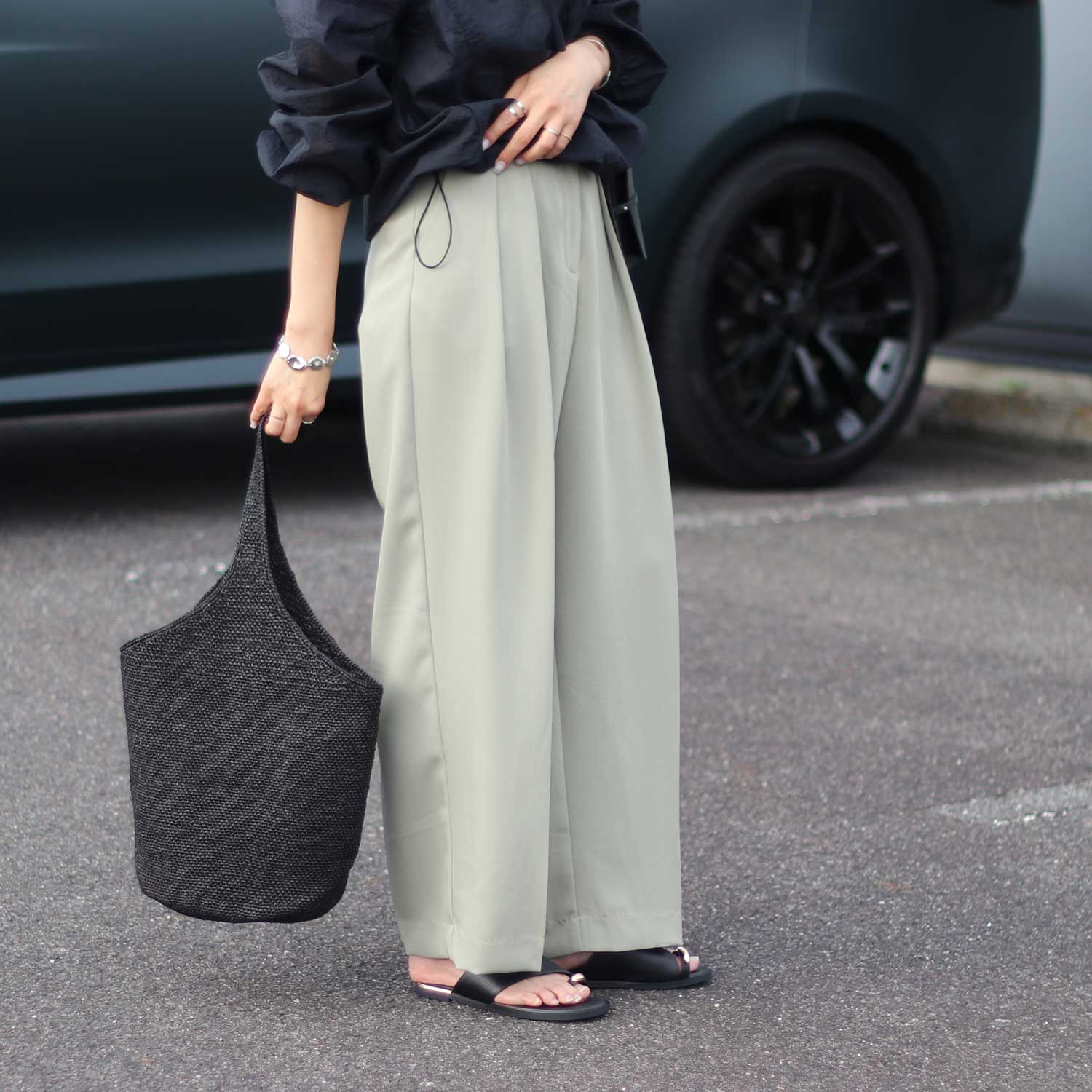 TODAYFUL /トゥデイフル 12610714 Tuck Wide Trousers 26春夏 タック