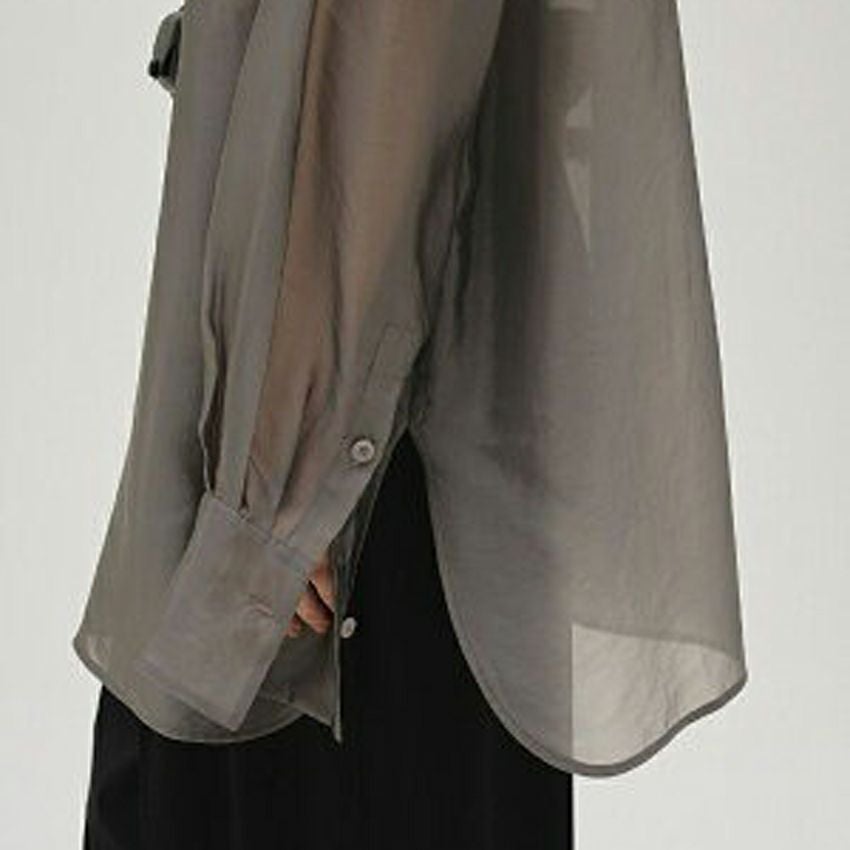 TODAYFUL /トゥデイフル 12610427 Chambray Silky Shirts 26春夏