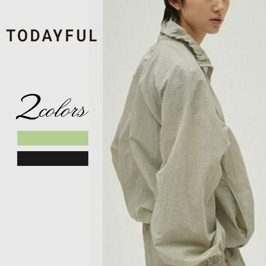 TODAYFUL /トゥデイフル 12610204 Nylon Ripstop Blouson 26春夏 