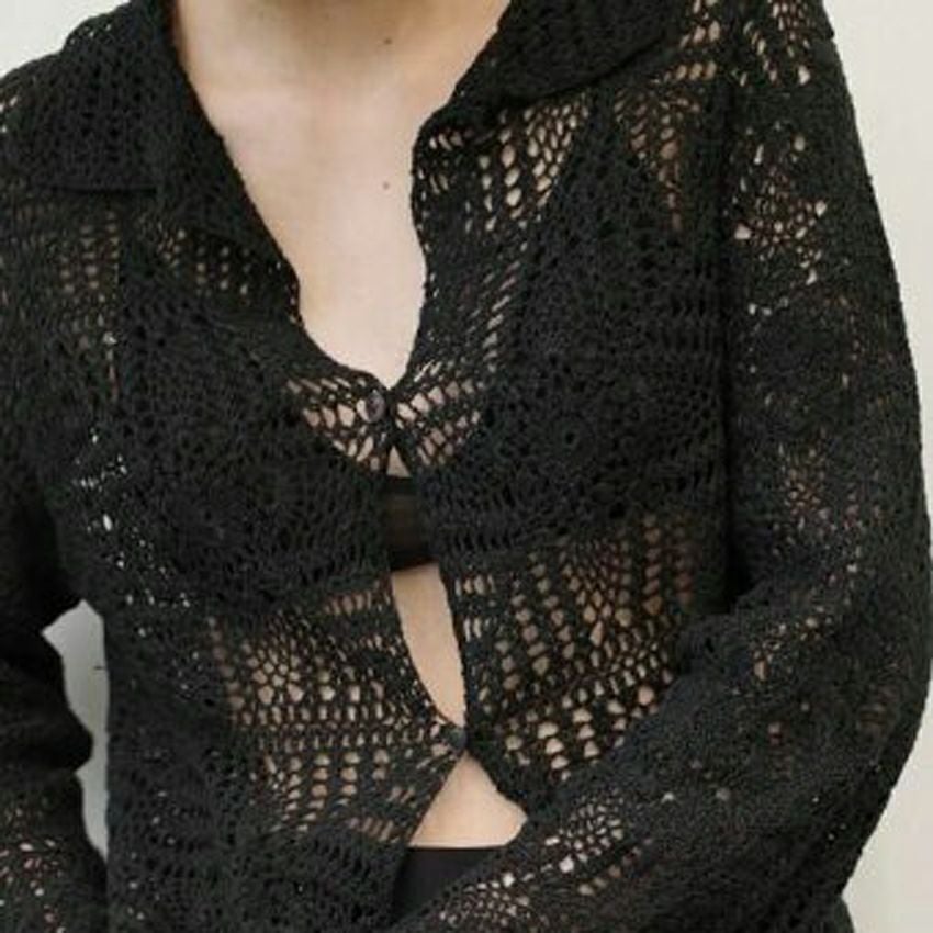 TODAYFUL /トゥデイフル 12610420 Crochet Lace Shirts 26春夏 レース