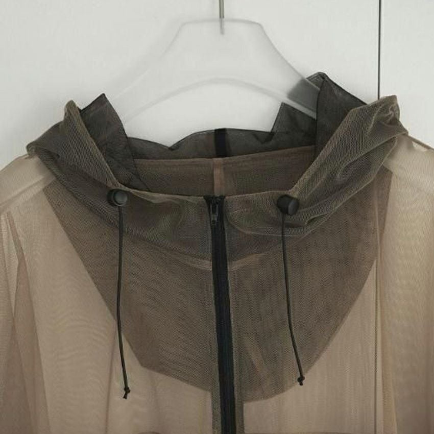 ANUKE アンヌーク 即完売　Tulle Zip Blouzon ブルゾン anuke /アンヌーク 62610201 Tulle Zip Blouzon 26春夏 ブルゾン