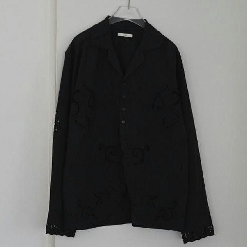 anuke /アンヌーク 62610418 Cutwork Opencollar Shirts 26春夏 シャツ