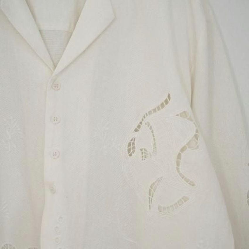 anuke /アンヌーク 62610418 Cutwork Opencollar Shirts 26春夏 シャツ