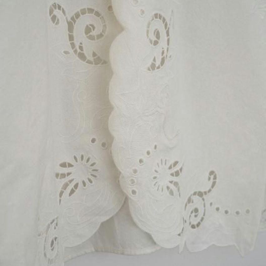 anuke /アンヌーク 62610418 Cutwork Opencollar Shirts 26春夏 シャツ