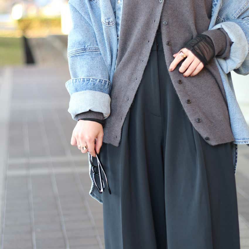 TODAYFUL /トゥデイフル ダブルタックツイルトラウザーズ 12510719
