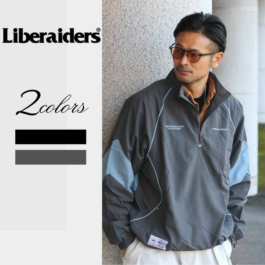 Liberaiders/リベレイダース NYLON HALF ZIP 770162503 ウインド
