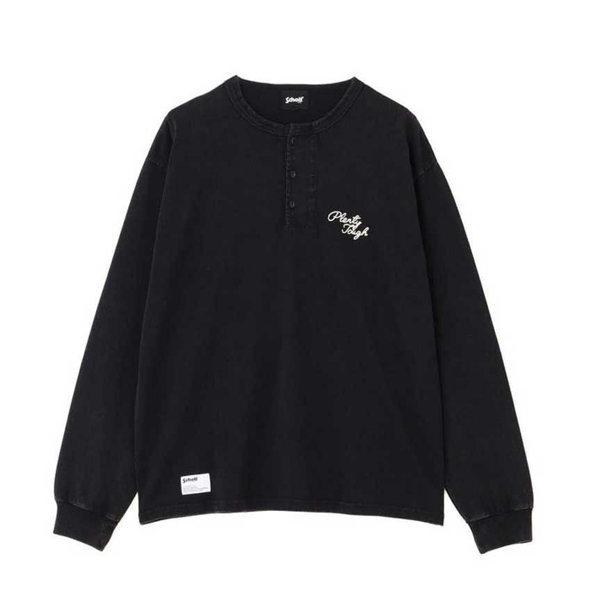 Schott/ショット PLENTY TOUGH EMB. HENLEY LS T-SHIRT 782-6130002