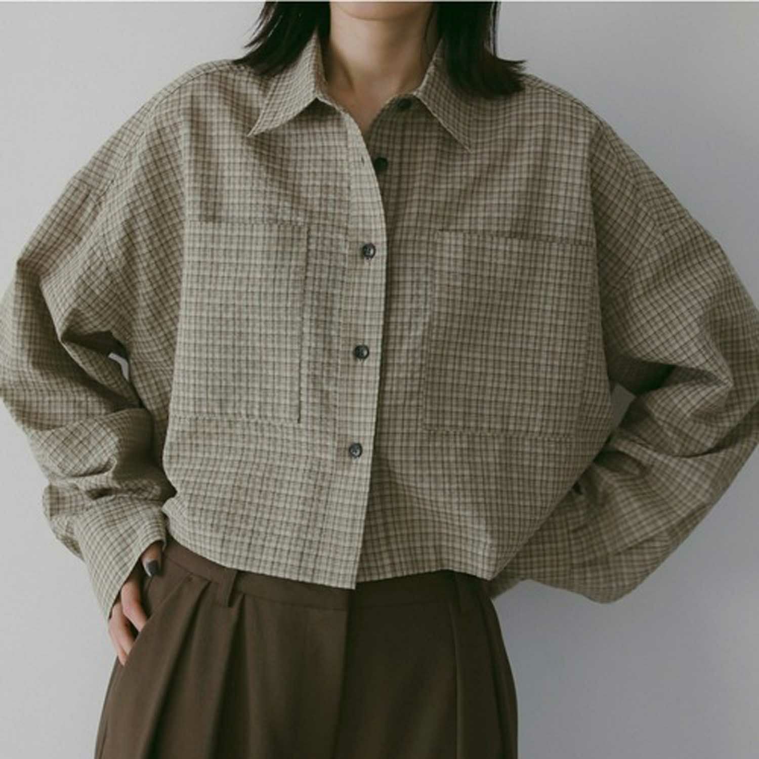 【新品　タグ付き】anuke Backopen Check Tops anuke（アンヌーク） SALE30%OFF anuke 2025SpringSummer トップス