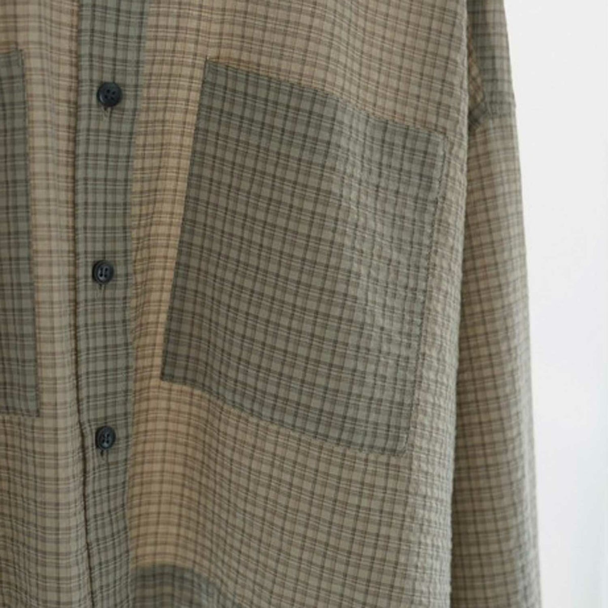 anuke/アンヌーク Check Short Shirts 62610415 チェックシャツ シャツ 