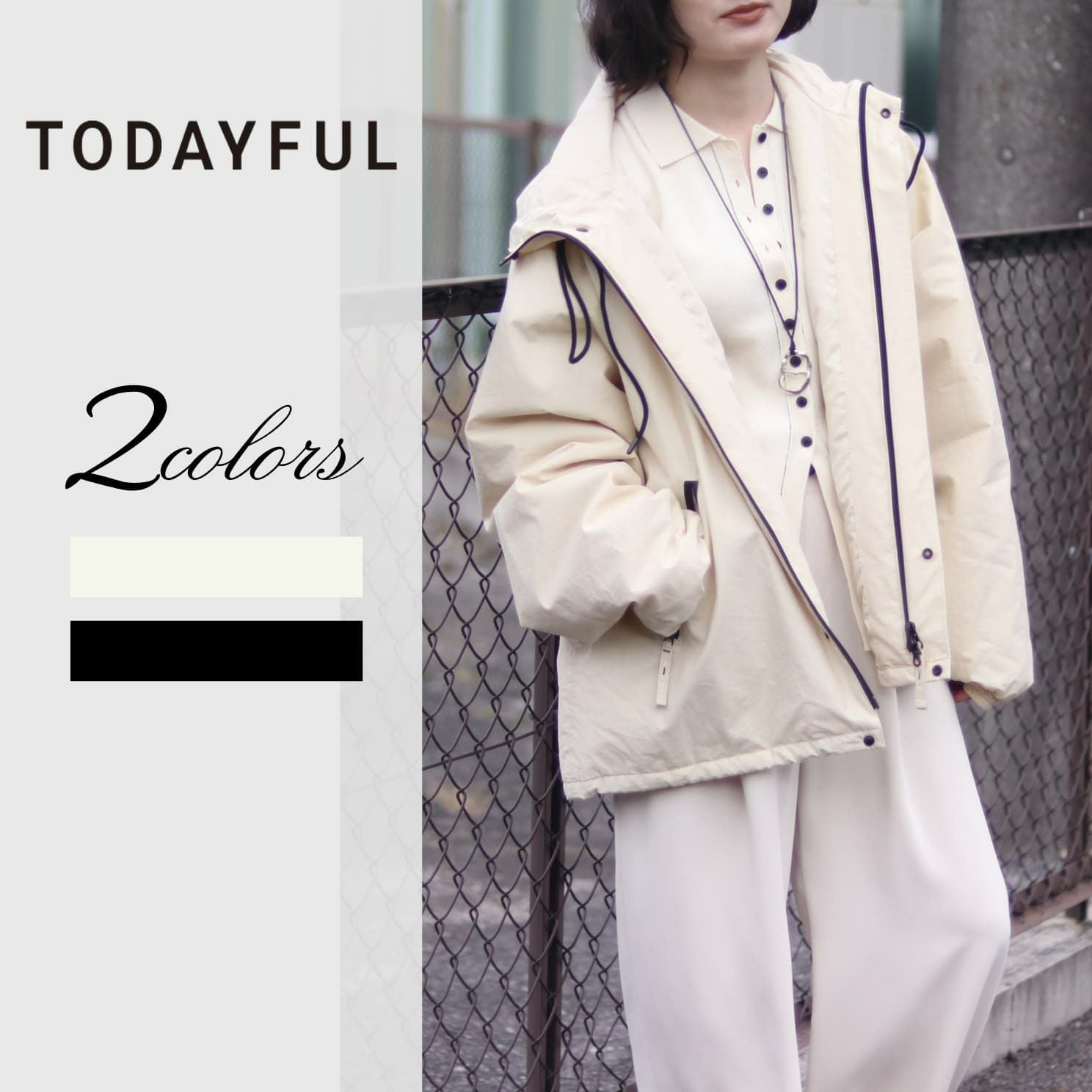 TODAYFUL /トゥデイフル Hoodie Puff Jacket 12610202 フーディパフ