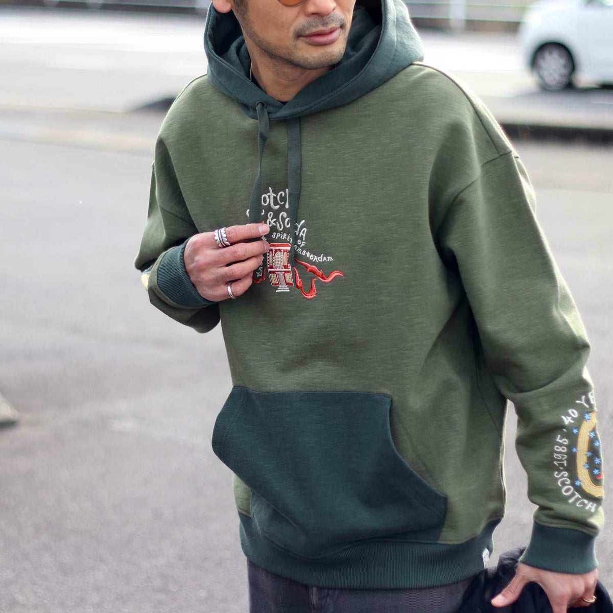SCOTCH&SODA/スコッチアンドソーダ 【SCOTCH&SODA40周年記念】刺繍ロゴ 