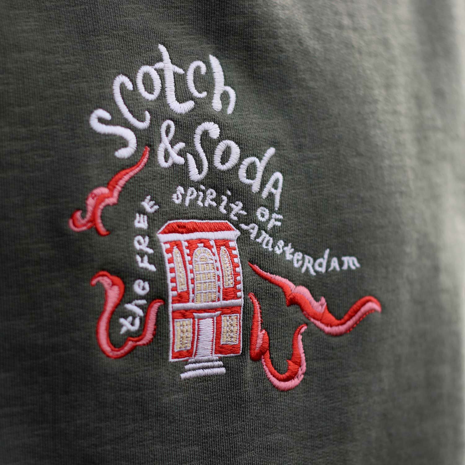 SCOTCH&SODA/スコッチアンドソーダ 【SCOTCH&SODA40周年記念】刺繍ロゴ