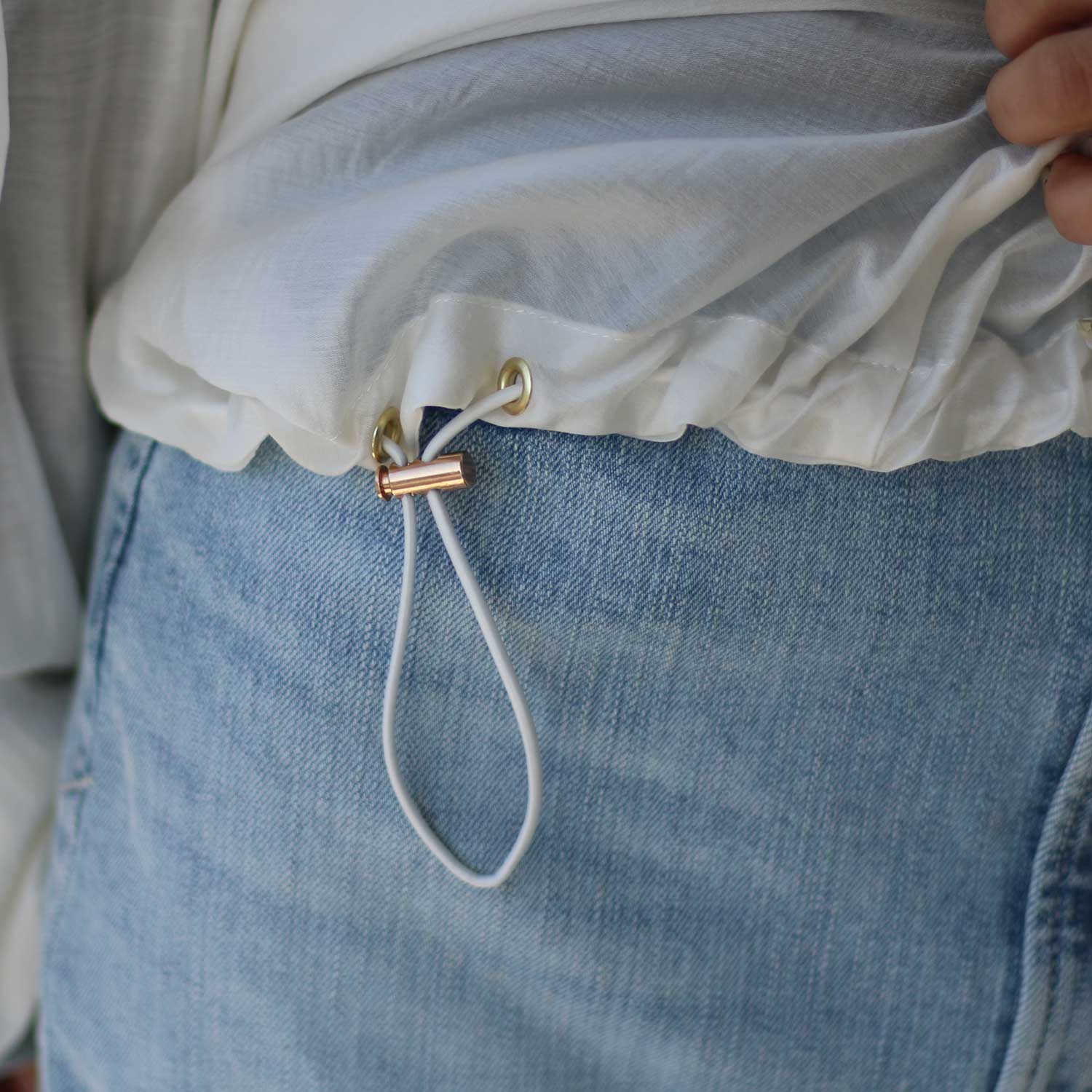 Dignite Collier/ディニテコリエ ドルマンスリーブシアーブルゾン IN