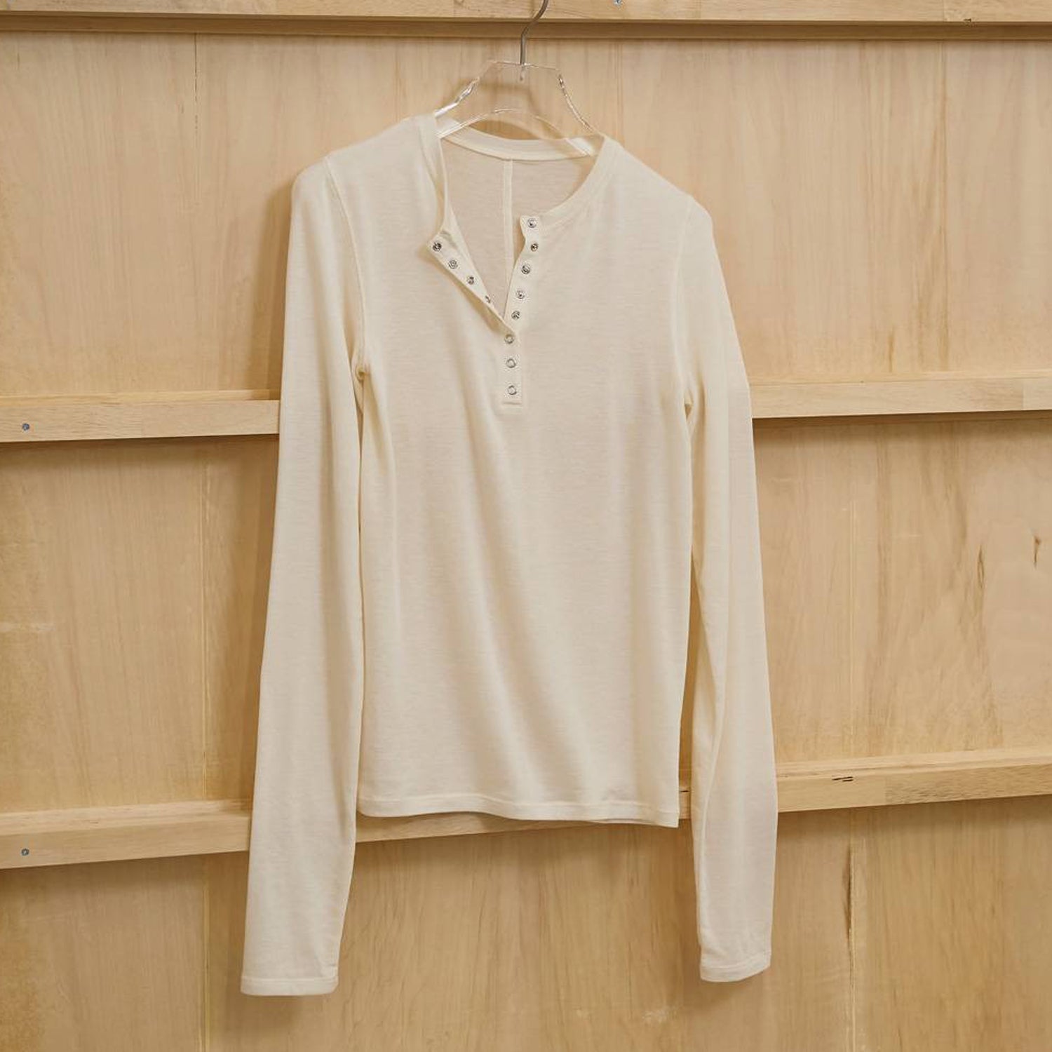 Todayful HenleyneckSoftTops エクリュ TODAYFUL /トゥデイフル Henleyneck Soft Tops 12610608 26春夏