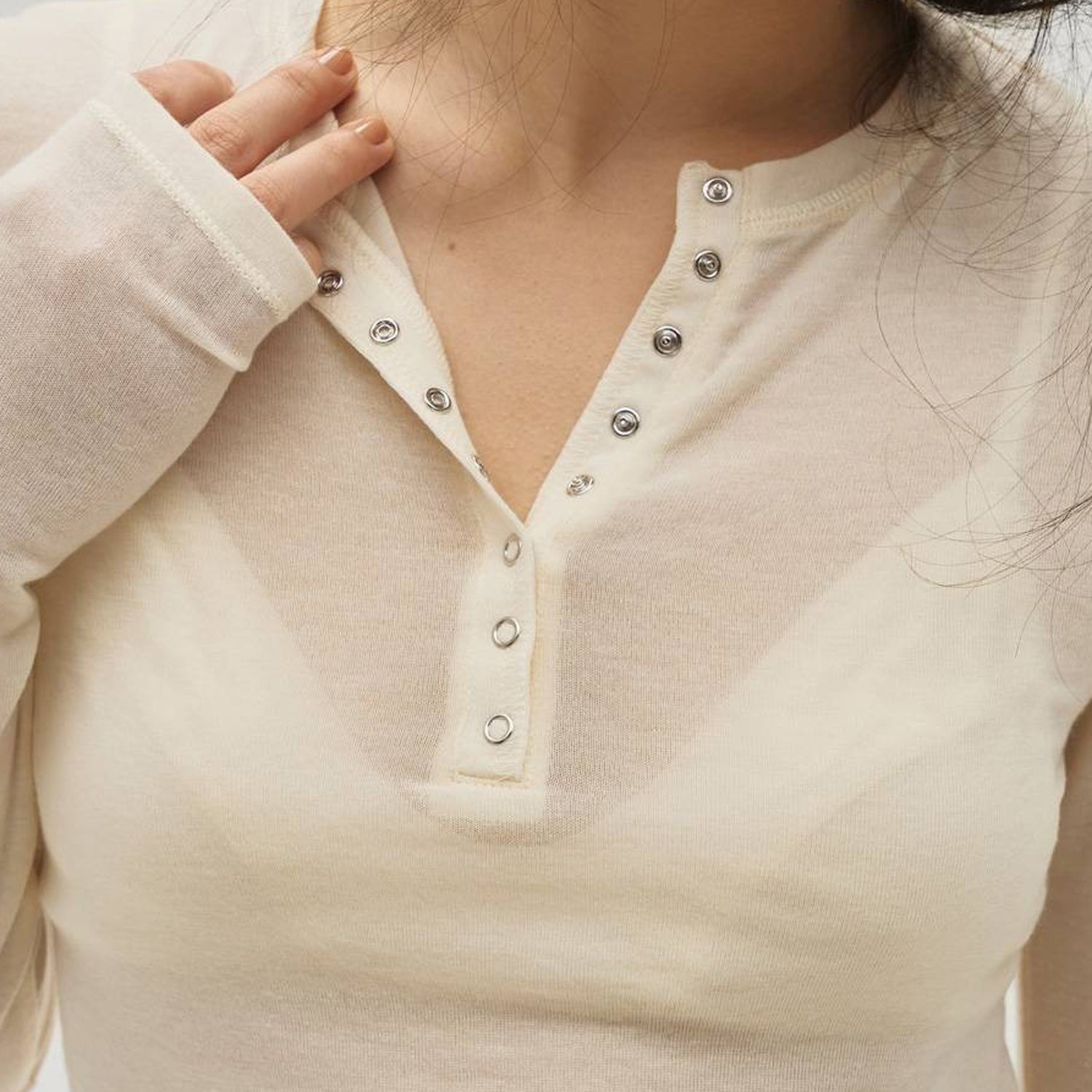 Todayful HenleyneckSoftTops エクリュ TODAYFUL /トゥデイフル Henleyneck Soft Tops 12610608 26春夏