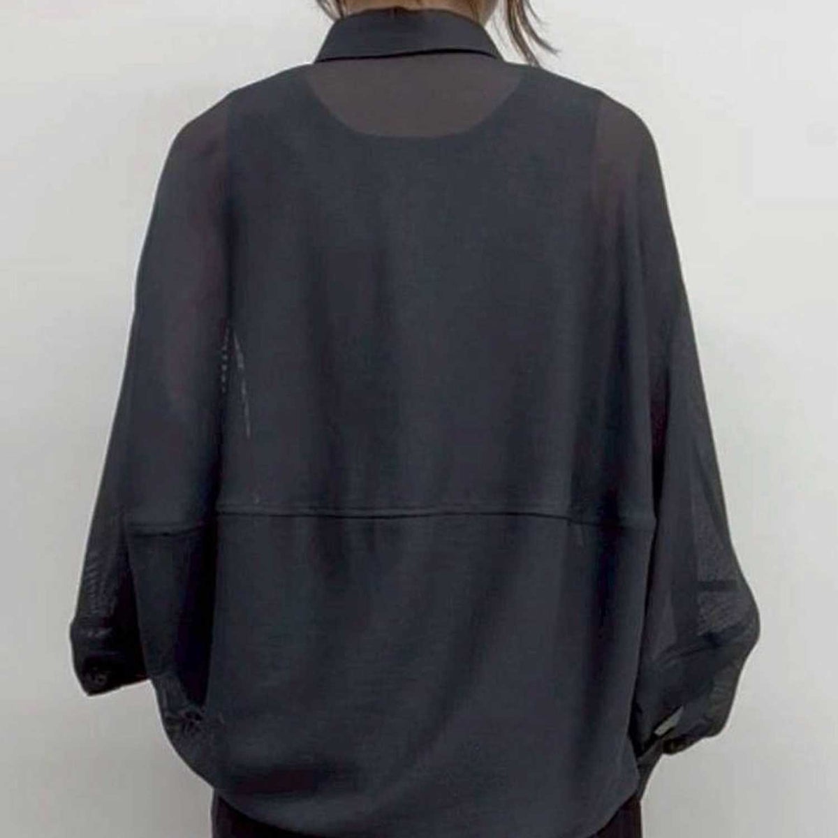 CLOCHE/クロシェ メッシュシアーシャツ 612-85588/632-85588/642-85588 