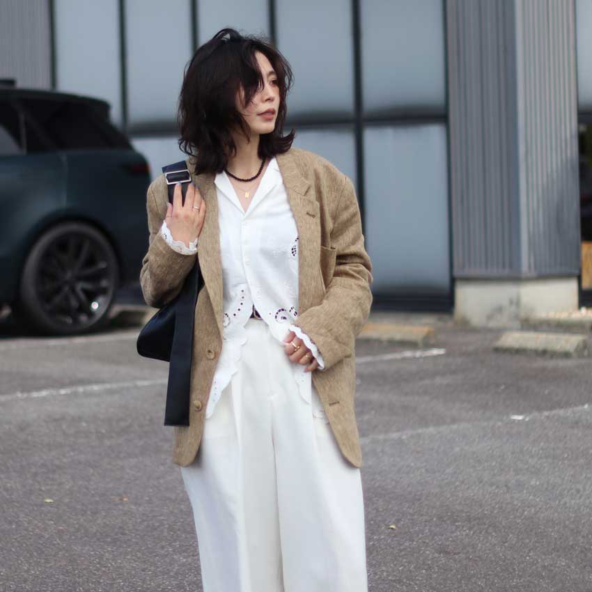 TODAYFUL/トゥデイフル Boyfriend Linen Jacket 12610107 リネン