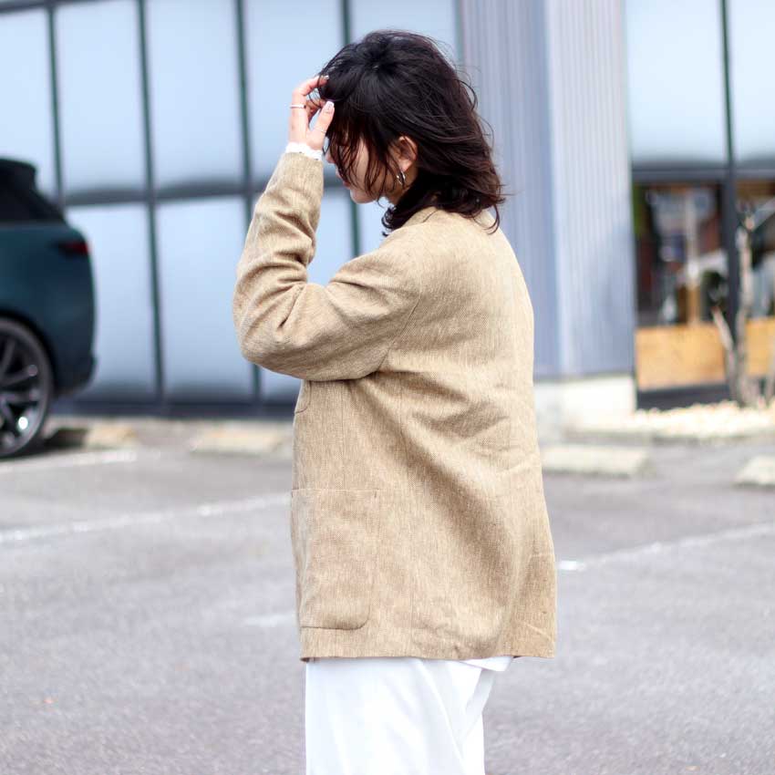 TODAYFUL/トゥデイフル Boyfriend Linen Jacket 12610107 リネン 