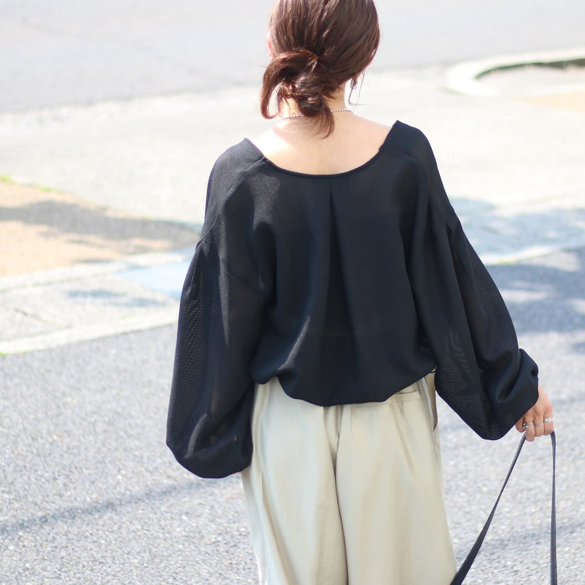 Dignite Collier/デニテコリエ メッシュブルゾン OA-80268213 ショート 