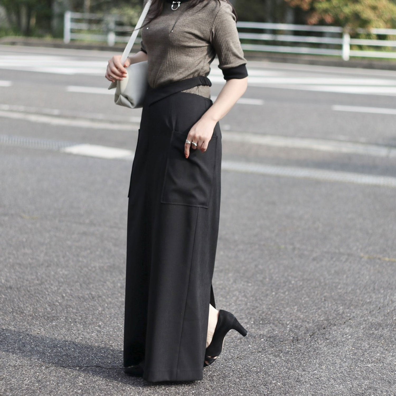 TODAYFUL /トゥデイフル Slub Slit Shirts 12510411 シアートップス V