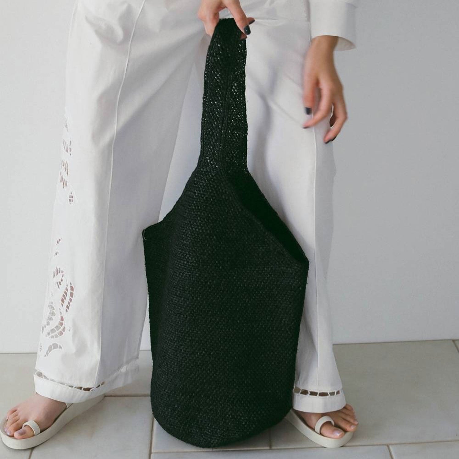 abuke/アンヌーク Raffia Tote Bag 62611003 トートバッグ