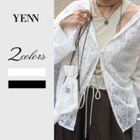 YENN /イエン PORTABLE LACE HOODIE Y262-12047 総レース レース 