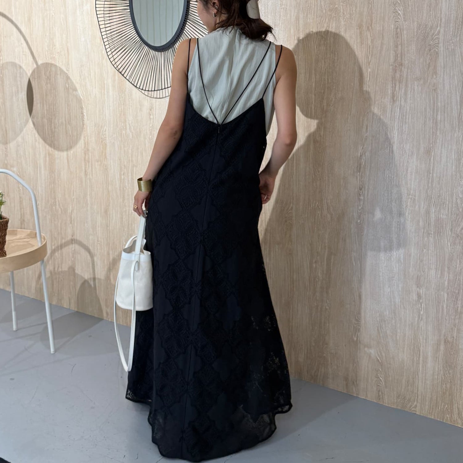 CLOCHE/クロシェ エスニックレースワンピース 652-86508 トレンド