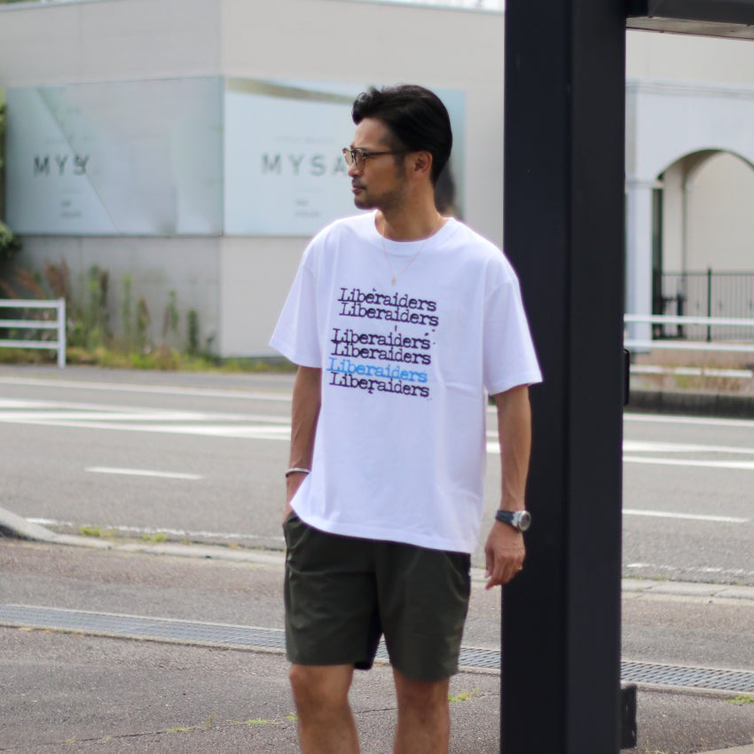 Liberaiders/リベレイダース ロゴプリント 半袖Tシャツ 736142601