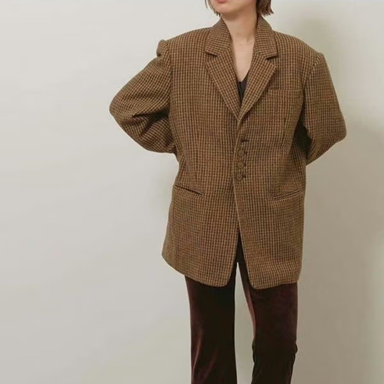 予約】TODAYFUL/トゥデイフル Wool100% Check Jacket 12620101 ウール