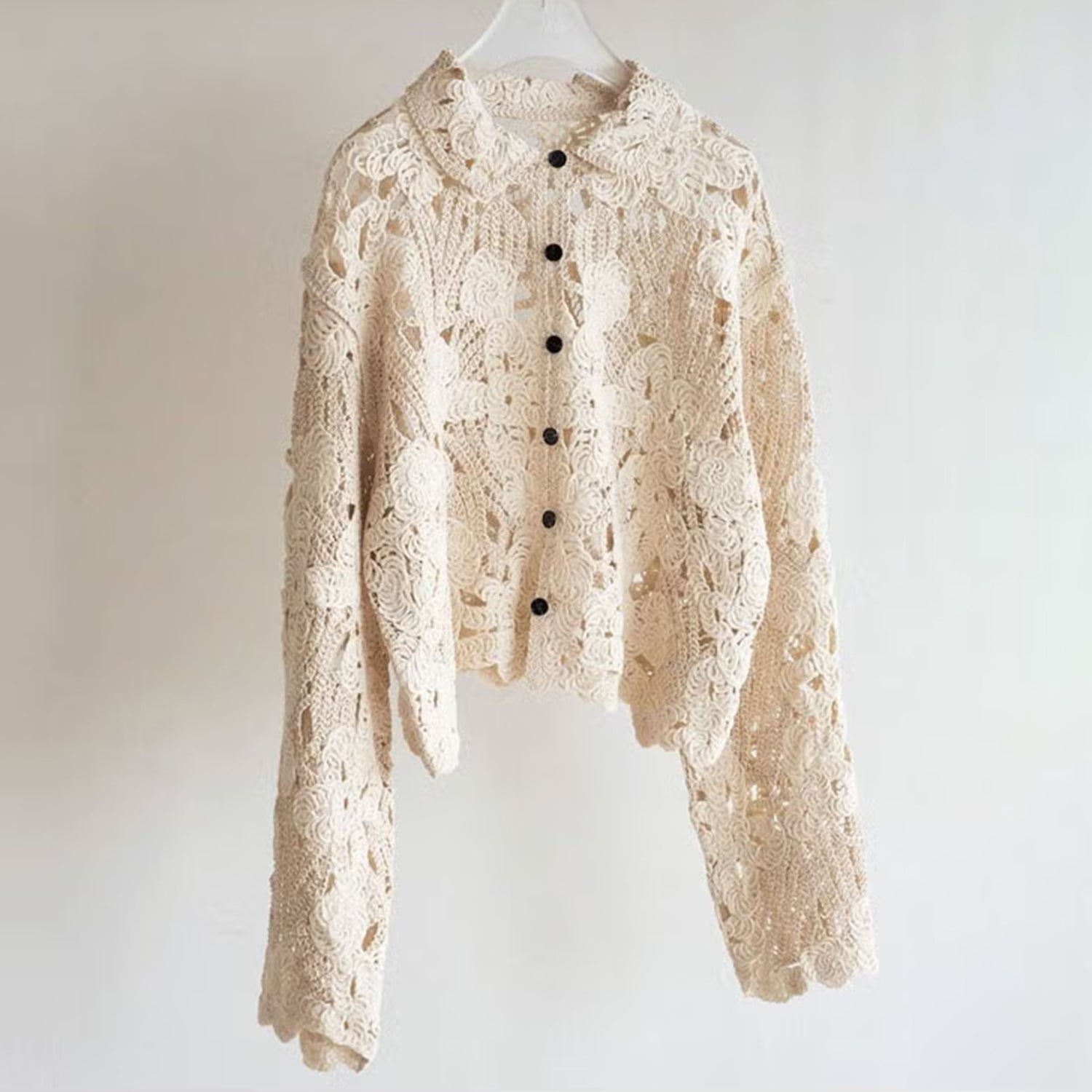 anuke/アンヌーク Embroidery Over Shirts 62620402 エンブロイダリー