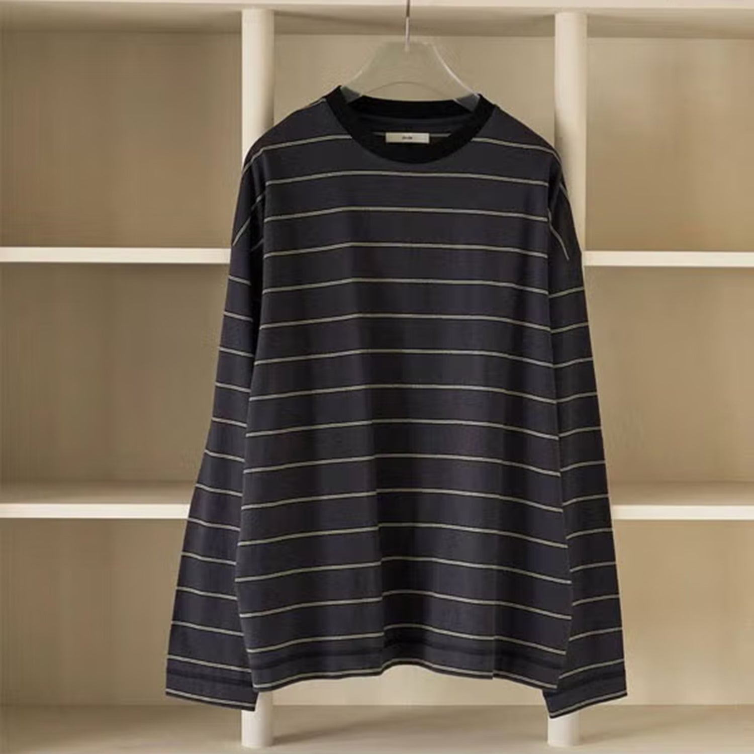anuke/アンヌーク Border Loose Long T-shirts 62620620 ボーダー