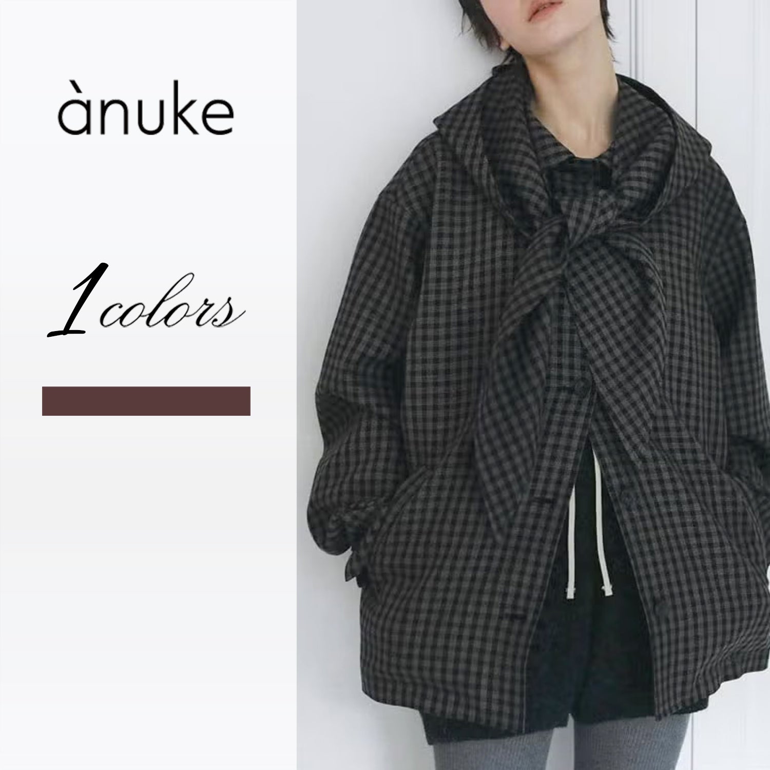 anuke/アンヌーク Ecoleather Wrap Bag 62611007 ハンドバッグ