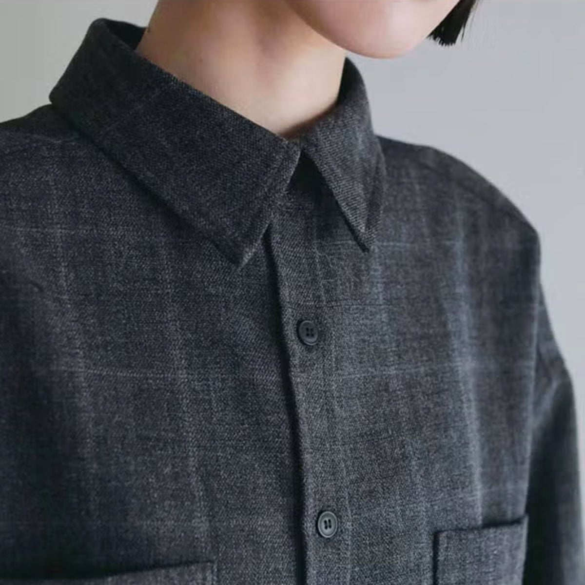 予約】anuke/アンヌーク Short Check Shirts 62620412 ショート 