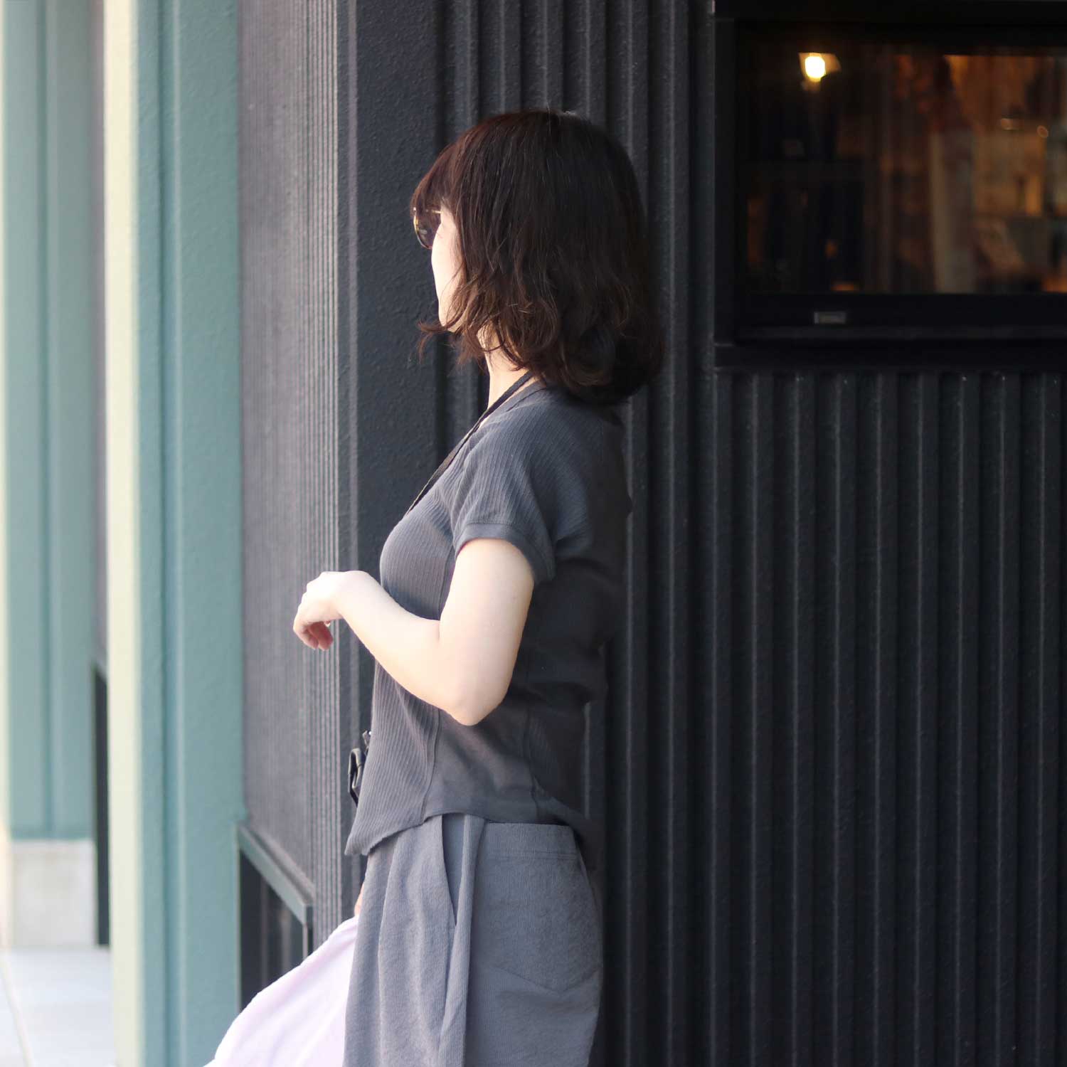 anuke/アンヌーク Vintage Rib Tops 626210608 ヴィンテージリブ