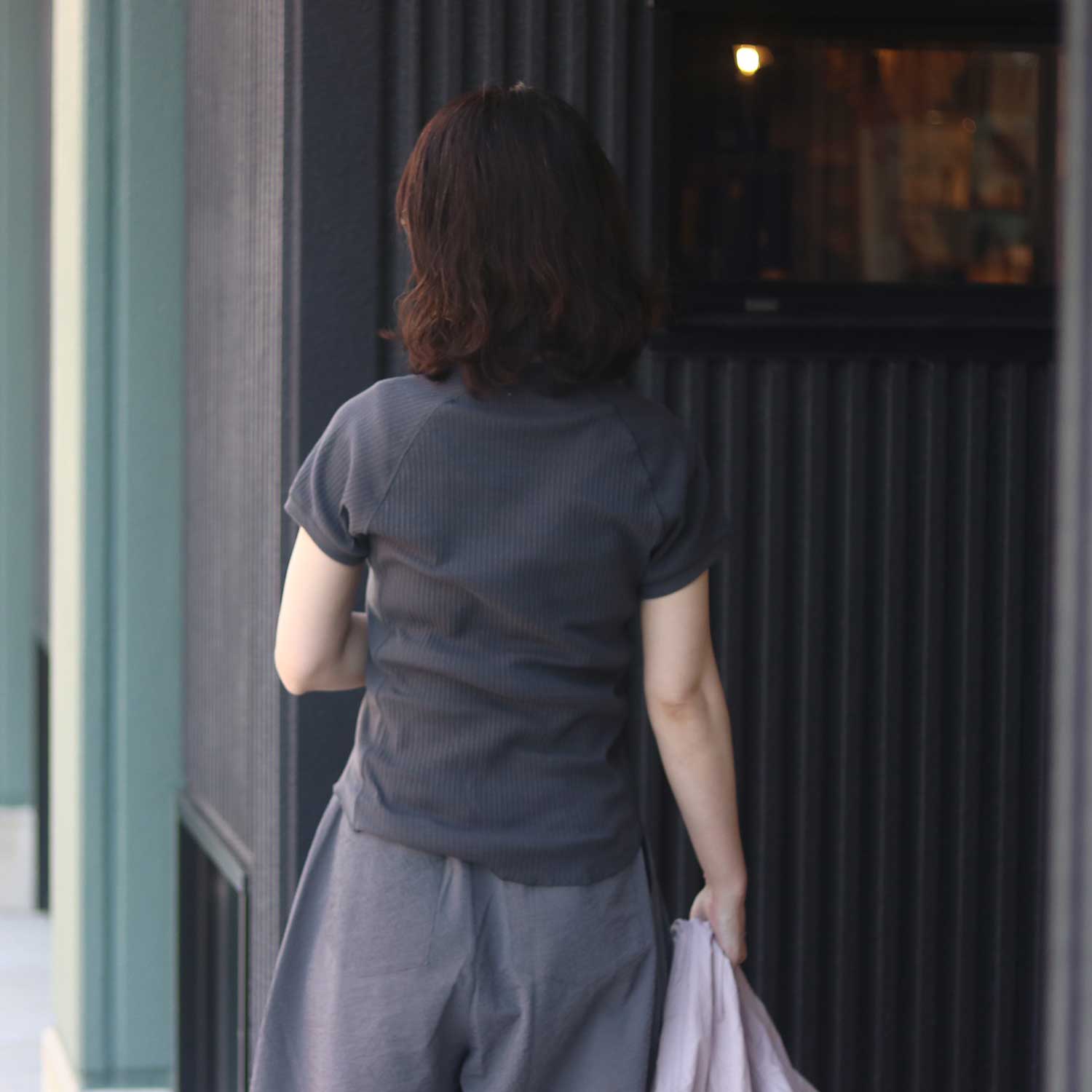 anuke/アンヌーク Vintage Rib Tops 626210608 ヴィンテージリブ