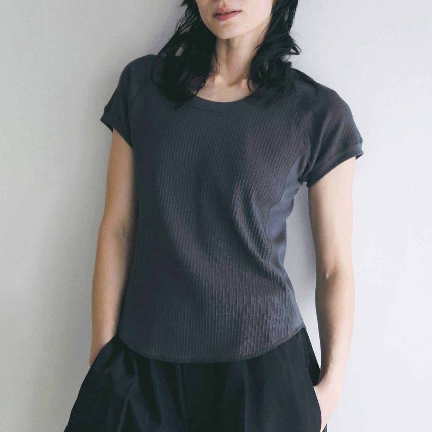 anuke/アンヌーク Vintage Rib Tops 626210608 ヴィンテージリブ