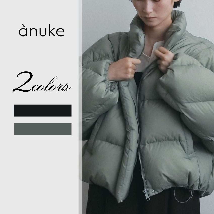 予約】anuke/アンヌーク Winter Standcollar Down Jacket 62620108 