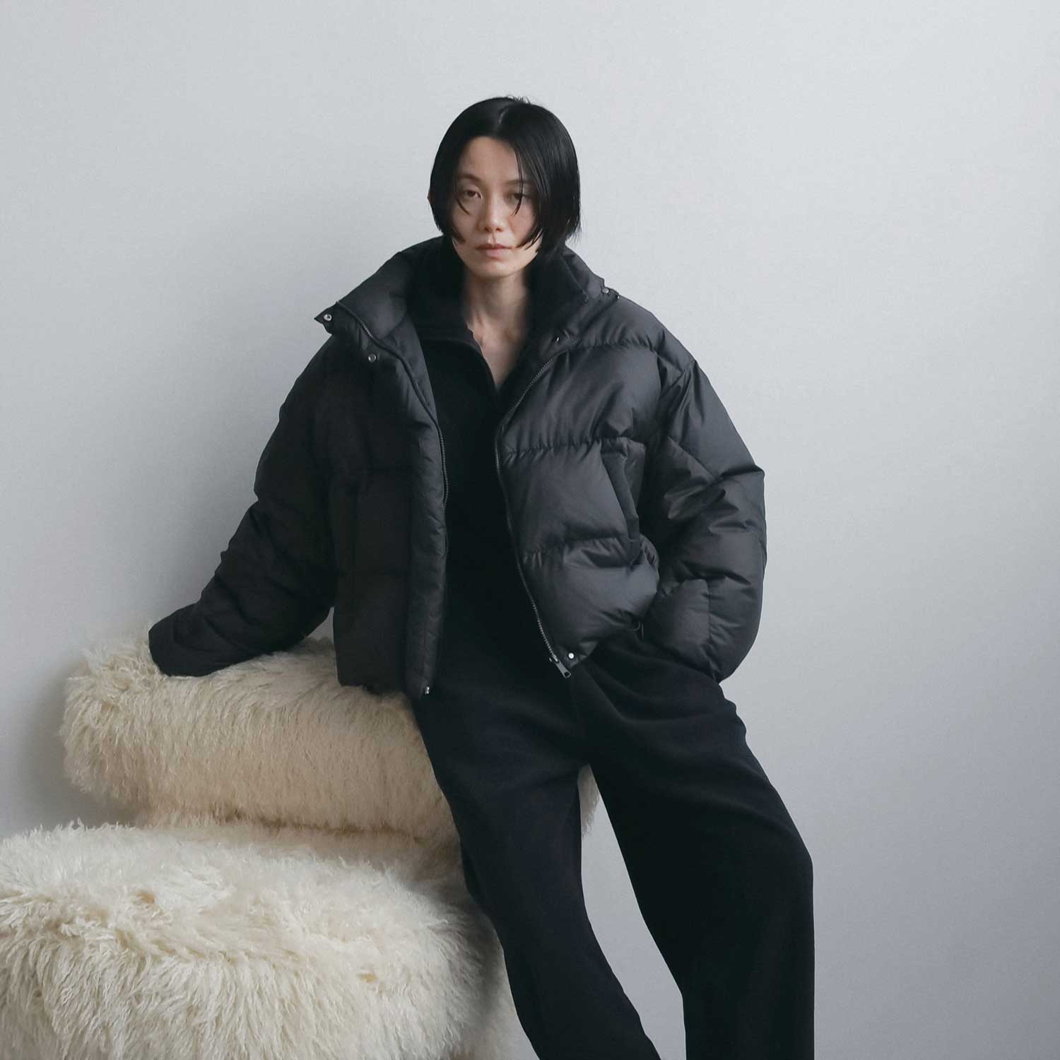 予約】anuke/アンヌーク Winter Standcollar Down Jacket 62620108