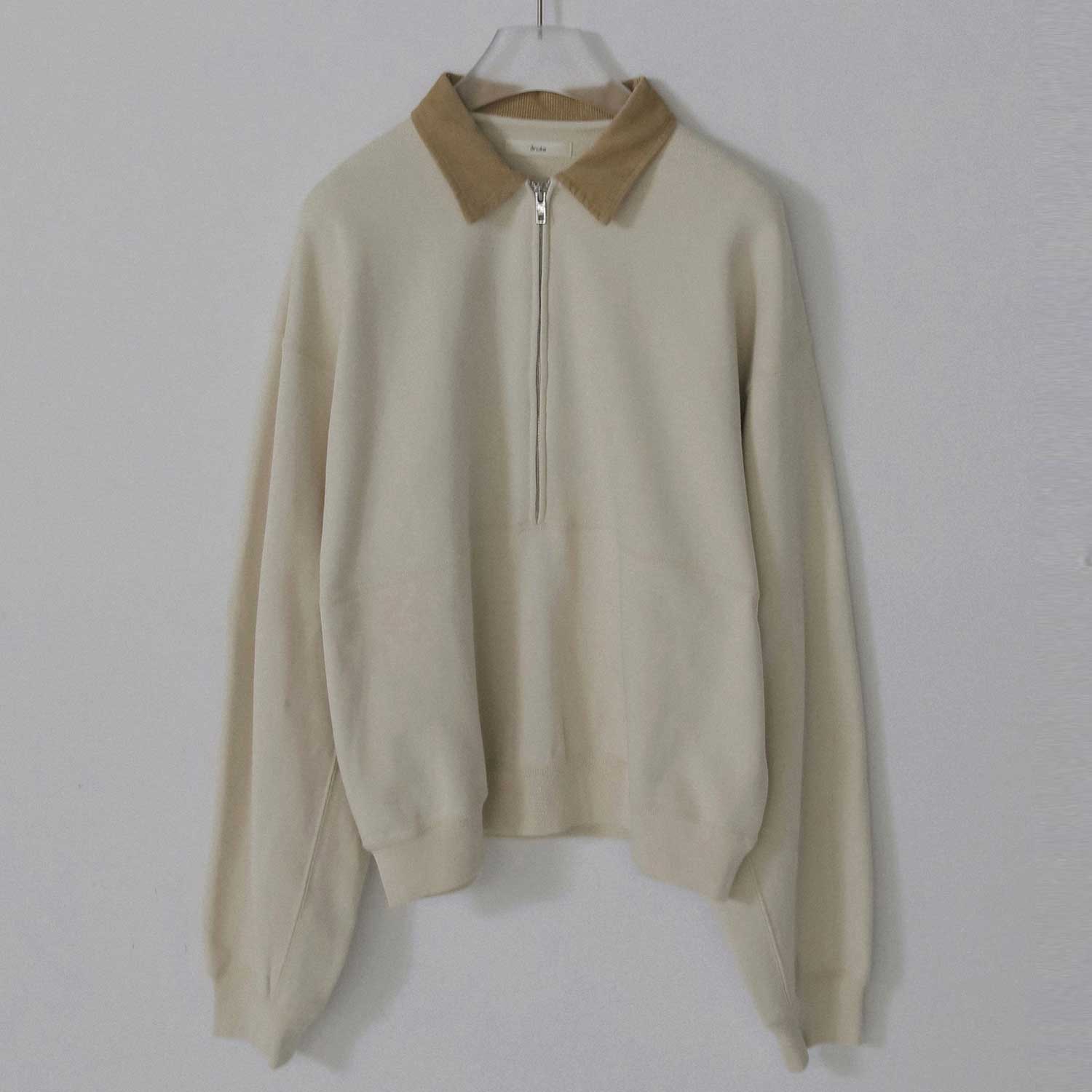 予約】anuke/アンヌーク Halfzip Shirts Tops 62710601 ハーフジップ