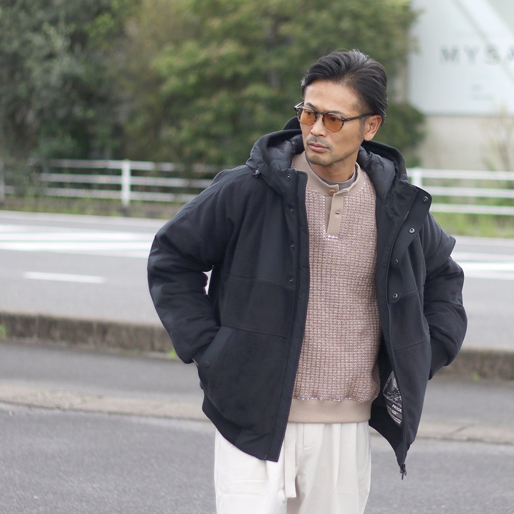 SEAGREEN/シーグリーン ウールオニワッフルプルオーバー