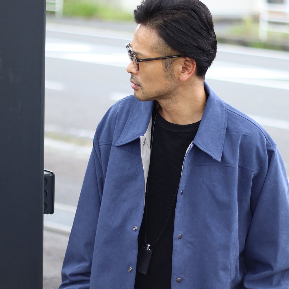 kelen/ケレン ヴィーガンスウェードコーチジャケット KLM26FJK1127