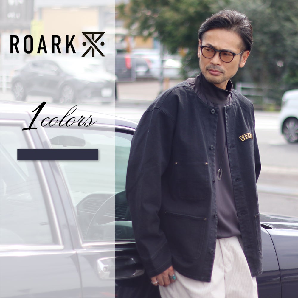 ROARK/ロアーク ノーカラーデニムジャケット RJJ1255 Denim Engineer