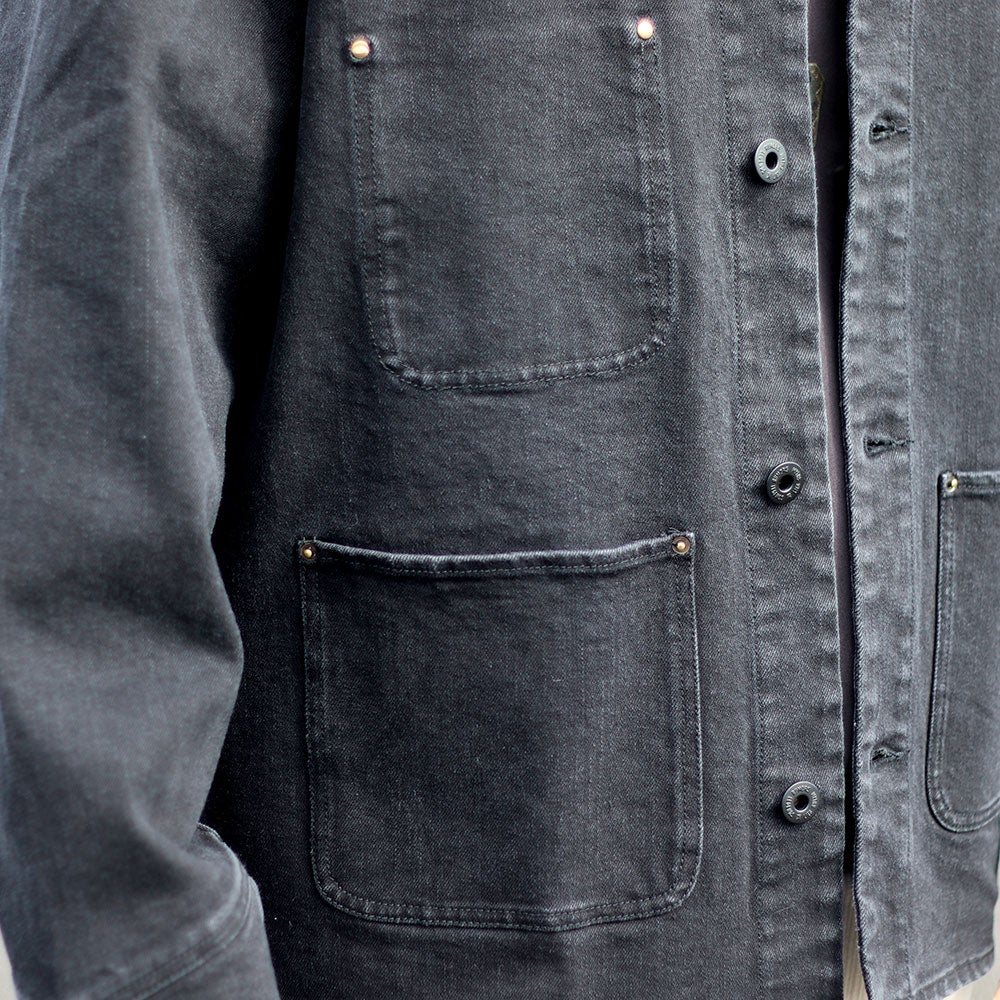 ROARK/ロアーク ノーカラーデニムジャケット RJJ1255 Denim Engineer